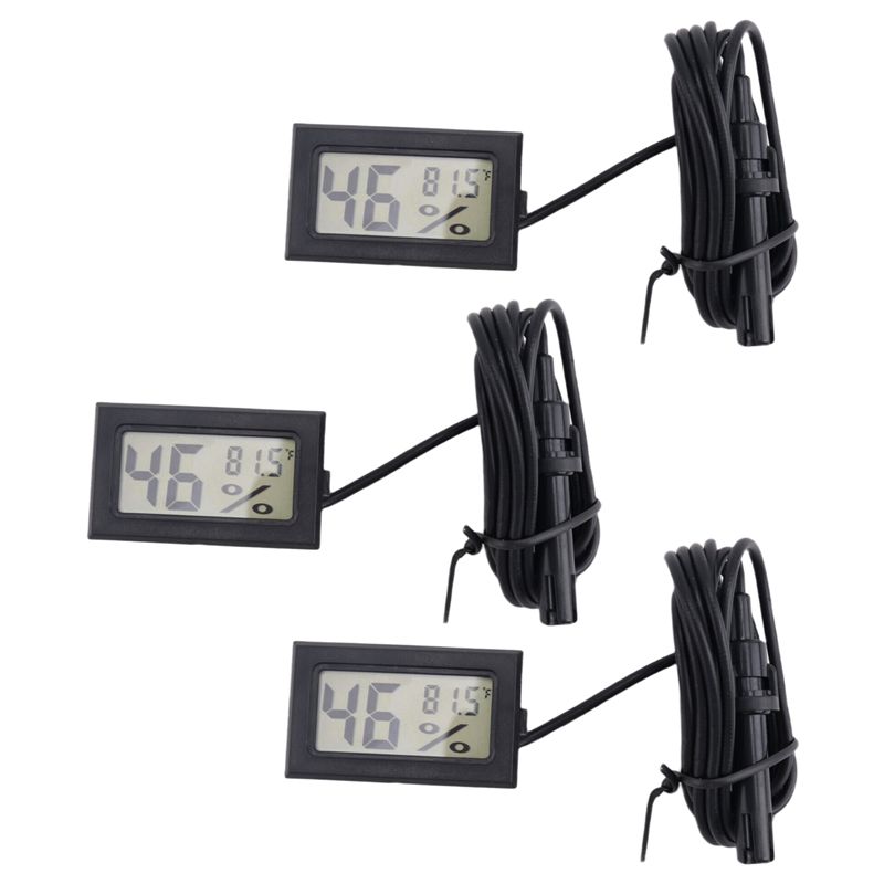 [NEW!A93G】 Digital Thermometer - Digital Hygrometer Probe ulasan dan harga