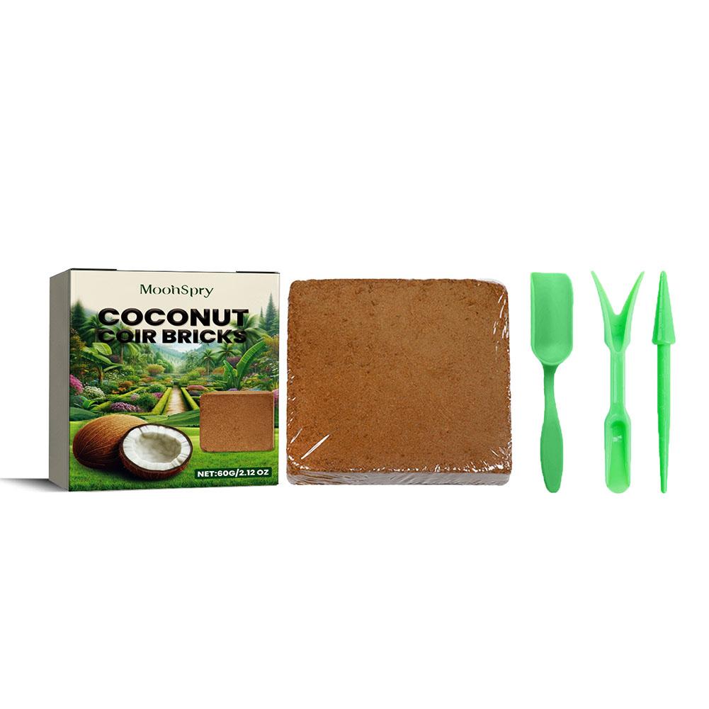 Coconut Coir Fiber Brick - Org - Substrate Coconut Fiber ulasan dan harga
