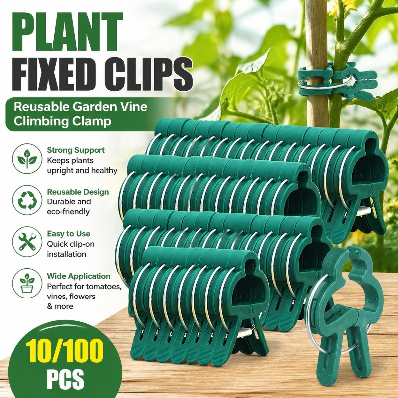 Plant Fixed Clips Reusable Gar - Vine Climbing Plastic ulasan dan harga