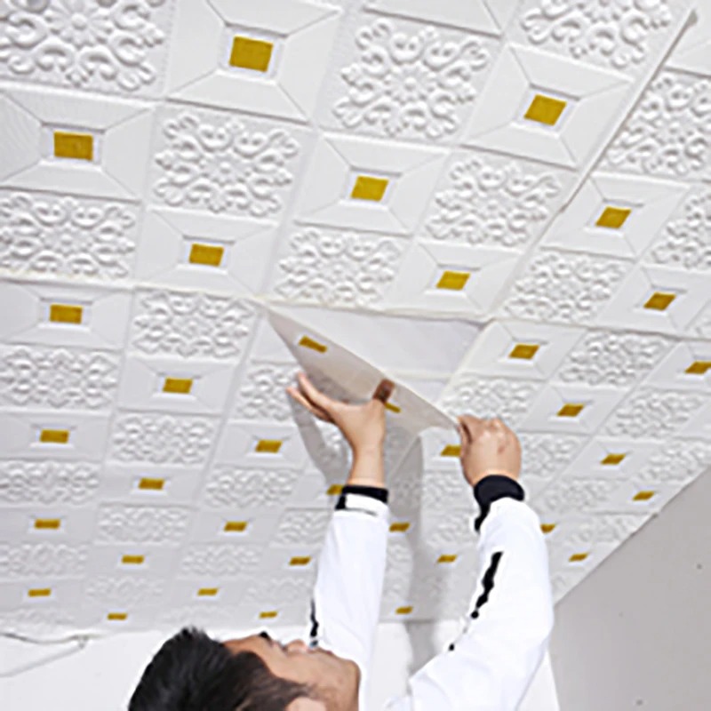 70*100cm Vintage Brick 3D Foam - Pvc Panel Background ulasan dan harga
