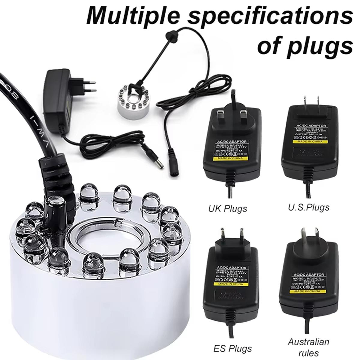 Mini Led Mist Maker Fogger Pon - Terrarium Fogger Ultrasonic ulasan dan harga