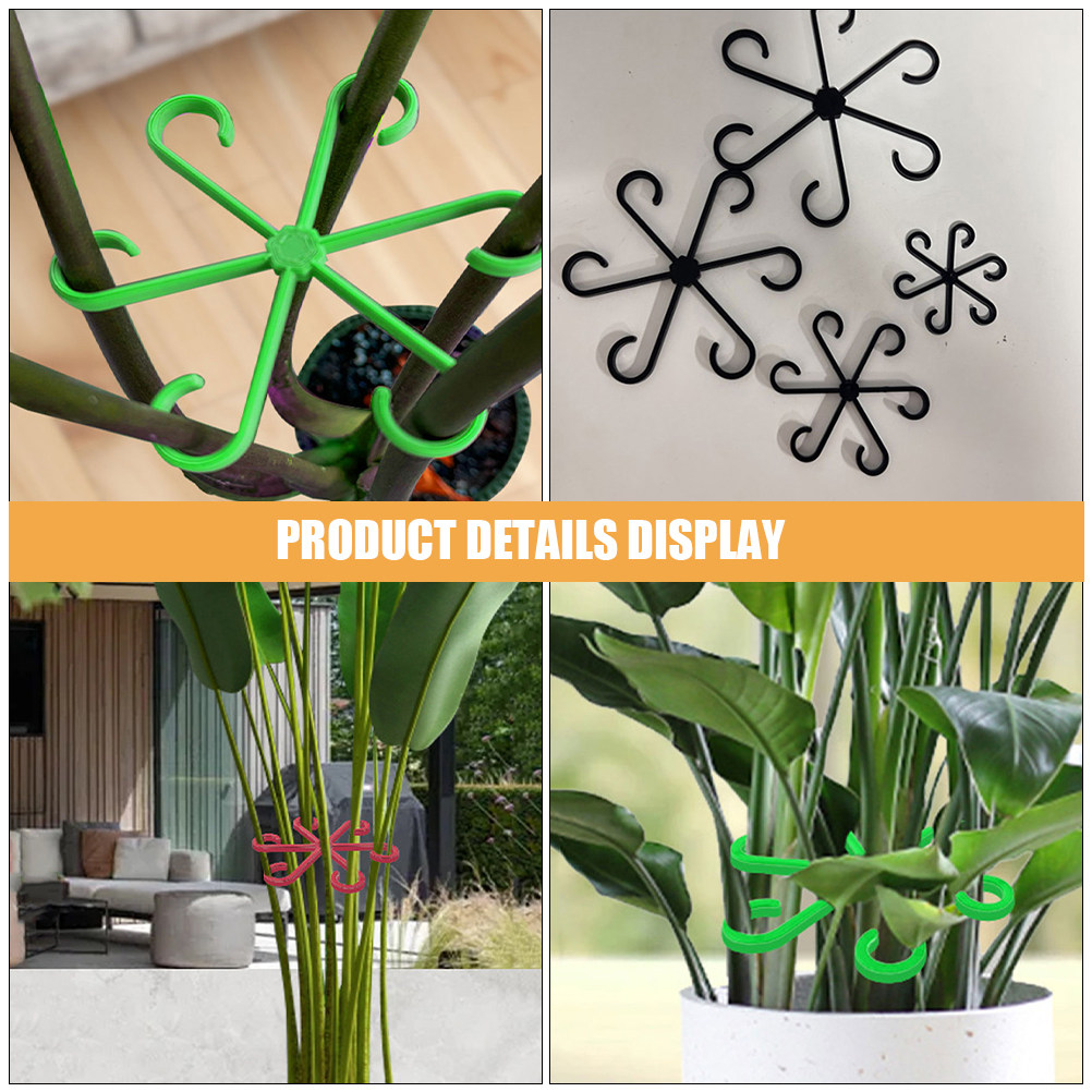 12Pcs Plant Support Clips for  - Vine Climbing Plastic ulasan dan harga